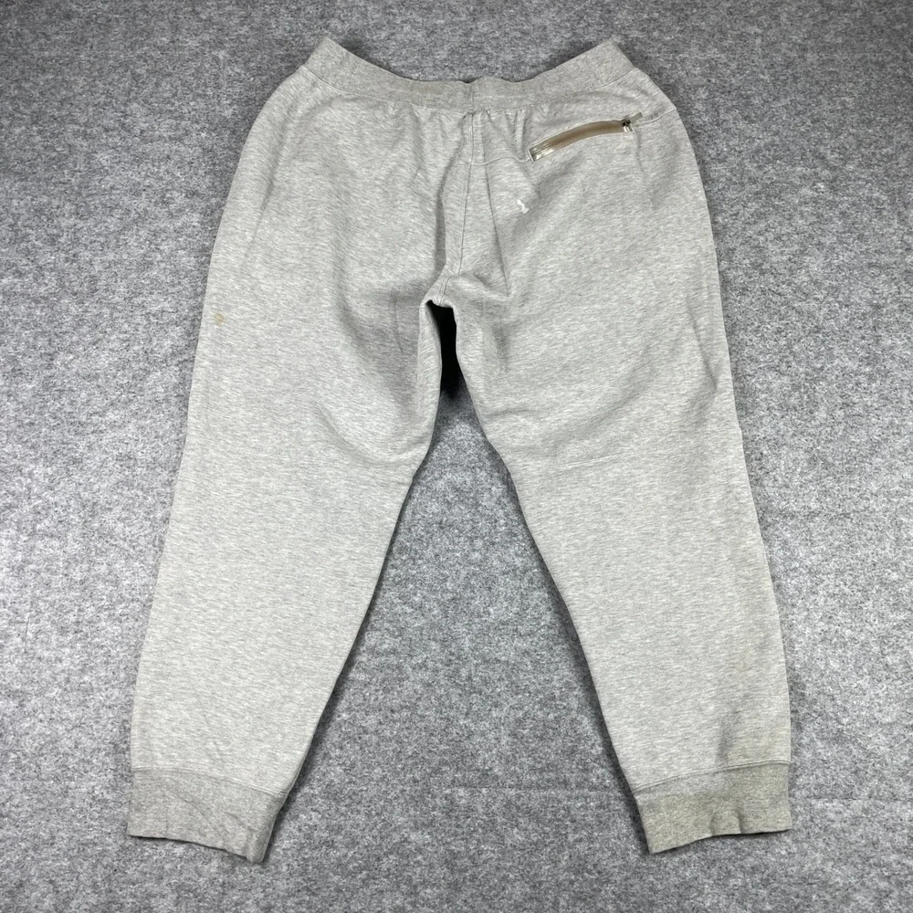 Jordan Sweatpants Mens 3XL Gray Jumpman Tech Fleece Tapered Joggers 3-Pocket